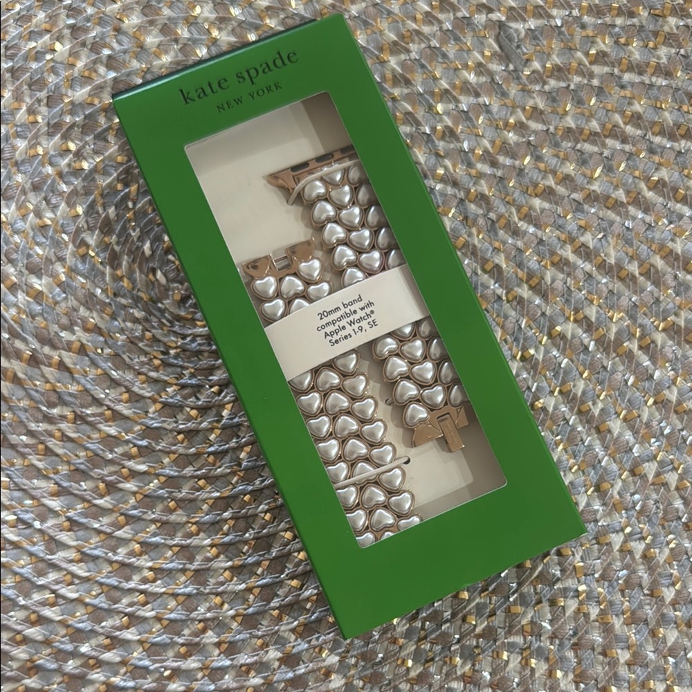 Kate Spade Heart Pearl Watch Band